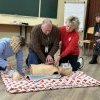 Навчання з першої домедичної допомоги від Оболонської районної організації Товариства Червоного Хреста України в м. Києві